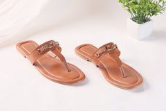 Coach Perry Slippers-brown