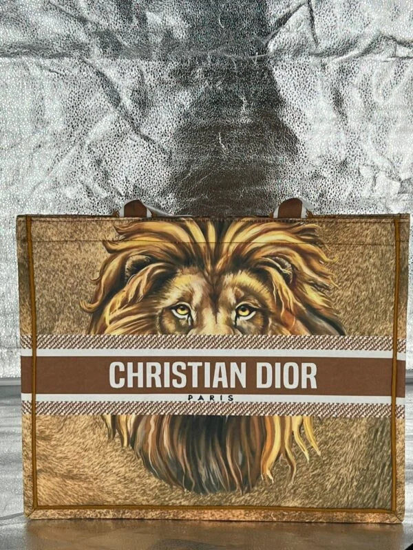 BOOK TOTE BAG - LION