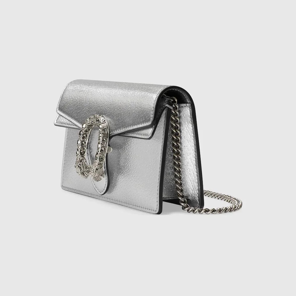 GUCCI DIONYSUS MINI BAG - SILVER