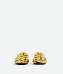 BOTTEGA VENETA WOMEN'S ALFIE SLIPPER - GOLD