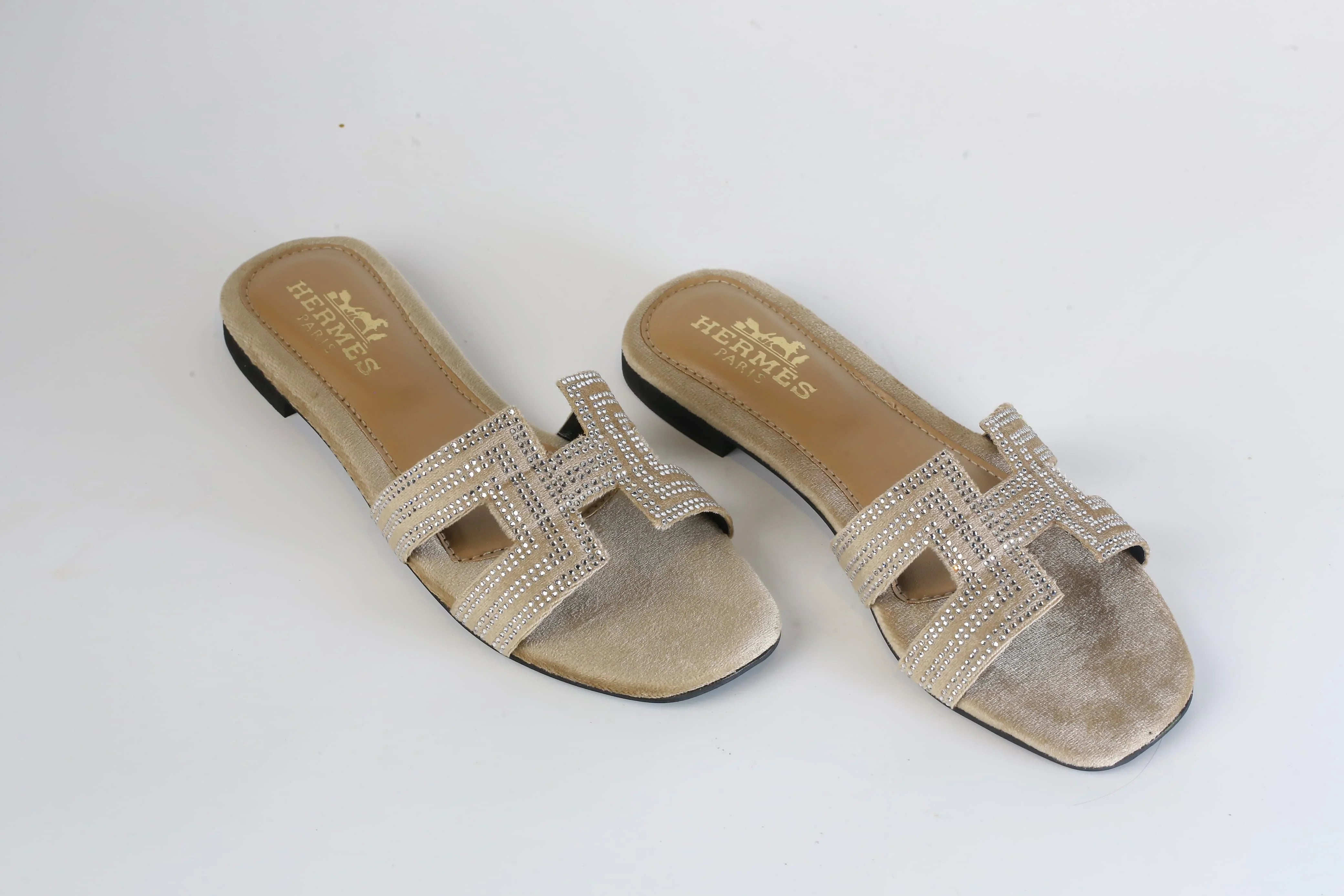 HERMES ORAN SANDAL - GOLDEN